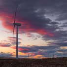 Wind Farm Sunset